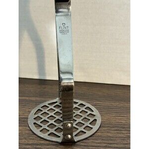 Flint Stainless Vanadium Masher 9.5in Black Handle USA